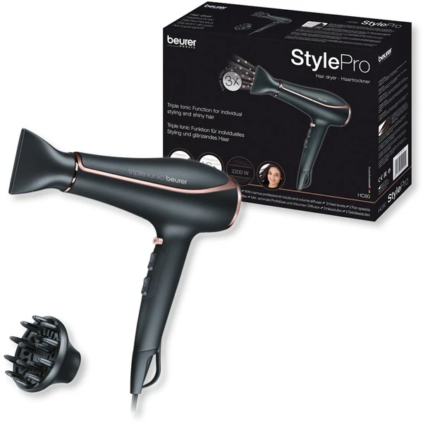 Beurer HC 80, Haartrockner (schwarz/roségold) 6 Beurer HC 80, Haartrockner (schwarz/roségold) – Bild 6